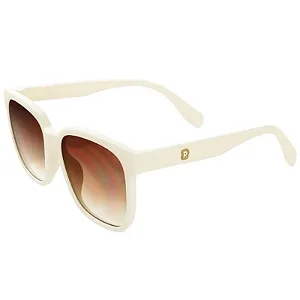 Óculos de Sol Infantil Flexível Tamanho Único UV 400 Bege - Pimpolho