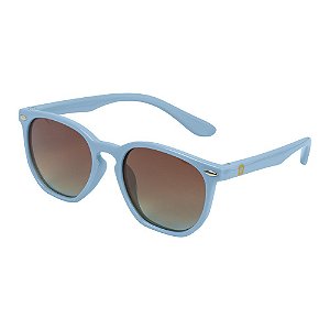 Óculos de Sol Infantil Flexível Tamanho Único UV 400 Azul Antigo - Pimpolho