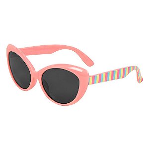 Óculos de Sol Infantil Tamanho Único UV 400 Rosa Gatinho - Pimpolho