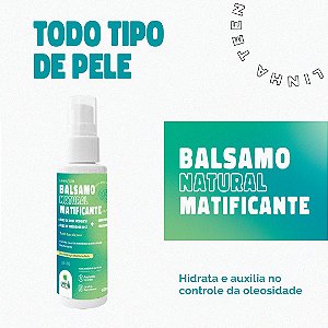 Bálsamo Facial Natural Matificante Para Pele Acneica e Oleosa - Verdi Natural