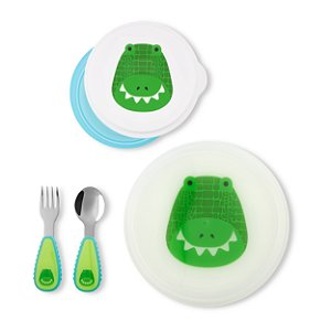 Kit de Alimentação ZOO Crocodilo 5 Peças - Skip Hop