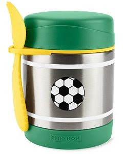 Pote Térmico Com Talher Spark Style Futebol - Skip Hop