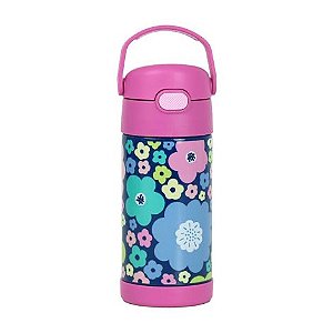 Garrafa Térmica Funtainer Flores 355ml - Thermos