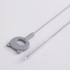 Kit 2 Escovas Para Limpeza de Canudos Petit Piá