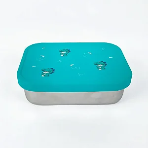 Bento Box em Aço Inox com Divisórias Removíeis Leo - Petit Piá