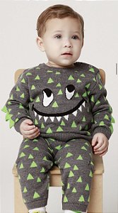 Conjunto Tricô Feliz Baby - Minilord