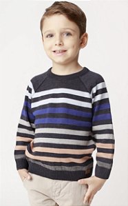 Blusa Tricô Stripes Kids - Minilord