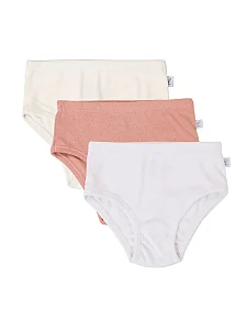 Kit Calcinhas 3 Unidades 100% Algodão - Luna