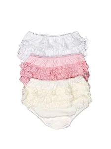 Kit Tapa Fralda Bebê Menina - 3 Peças