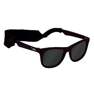 Óculos de Sol Flexível Com 100% Proteção Solar Preto - Iplay