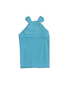 Cobertor Infantil Com Capuz Azul - Colo de Mãe