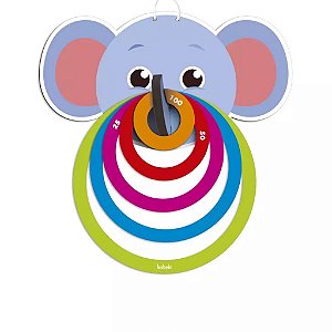 Brinquedo Lança Argolas Elefantinho - Babebi
