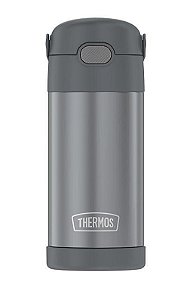 Garrafinha Térmica FOOGO 355 mL Cinza - Thermos Foogo