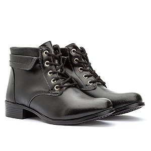 Coturno Feminino Dona Beja Atacador Com cadarço