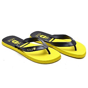 Chinelo Polo Confort Amarelo