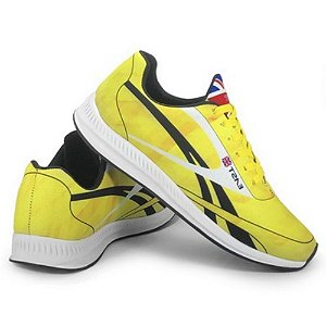 Tênis Esportivo East Shoes Jaguar Amarelo