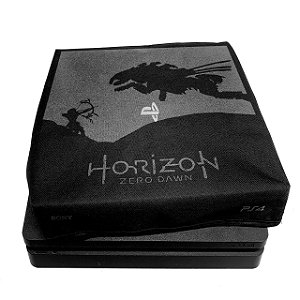 Capa Ps4 Slim Horizon Forbiden West proteção Playstation 4 Horizon zero dawn