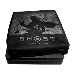 Capa Ps4 Slim Ghost of Tsushima  proteção Playstation 4