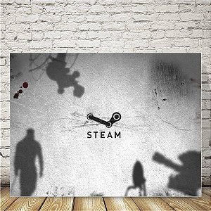 Steam Placa mdf decorativa