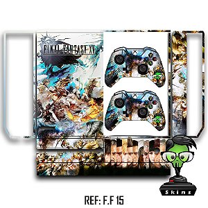 Adesivo skin xbox one fat Final Fantasy 15