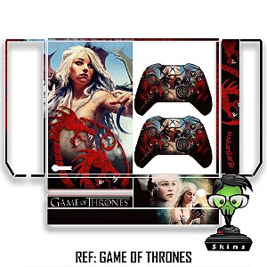 Adesivo skin xbox one fat Game of thrones