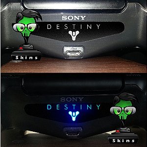 adesivo lightbar controle ps4 Destiny logo