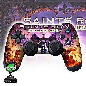 Adesivo de Controle PS4 Saints Row Mod 01