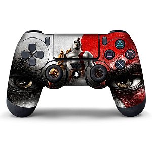 Adesivo de Controle PS4 God of War Kratos Mod 07
