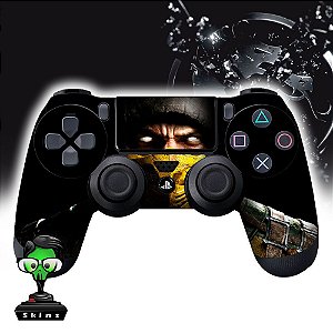 Adesivo de Controle PS4 Mortal Kombat Mod 05