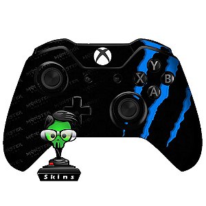 Adesivo de Controle Xbox One Monster Blue