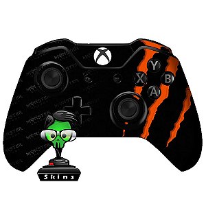Adesivo de Controle Xbox One Monster Orange