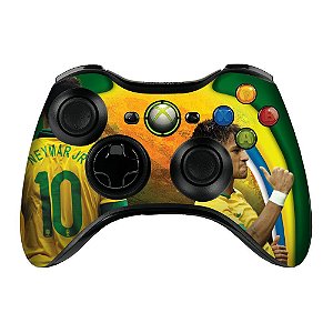 Adesivo de Controle XBOX 360 Neymar Brasil 