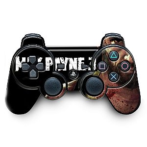Adesivo de Controle PS3 Max Payne 3 Mod 01