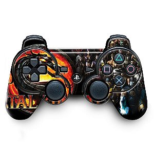 Adesivo de Controle PS3 Mortal Kombat Mod 08