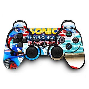 Adesivo de Controle PS3 Sonic Mod 01