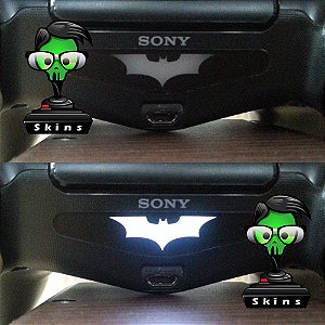 Adesivo Light Bar Controle PS4 Batman Mod 04