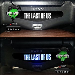 Adesivo Light Bar Controle PS4 The Last Of Us Mod 01