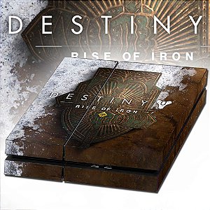 Adesivo para Console Ps4 Fat Destiny Rise Of Iron