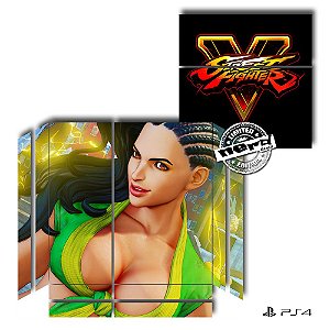 Adesivo para Console Ps4 Fat Street Fighter 4
