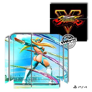 Adesivo para Console Ps4 Fat Street Fighter 8