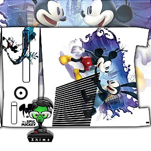 Skin Console XBOX 360 Slim Mickey mod 01