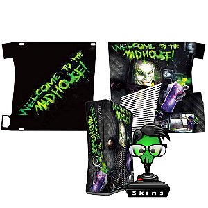 Skin Console XBOX 360 Slim Joker mod 02
