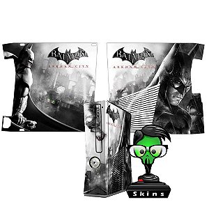 Skin Console XBOX 360 Slim Batman mod 07
