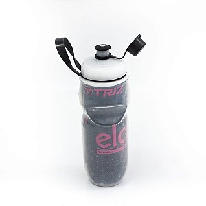 Caramanhola Térmica Triz Elo 600ml Cor:Preto e Rosa