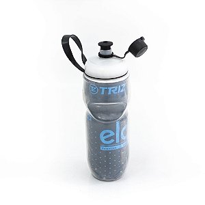 Caramanhola Térmica Triz Elo 600ml Cor:Preto e Azul