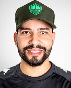 Bone Aba Curva Verde Escuro