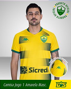 CAMISA JG 01 MASC 2026 AMARELA