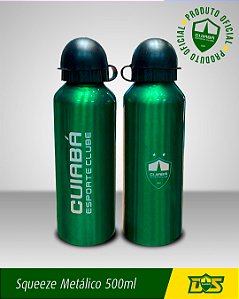 Squeeze Metalico Verde 500ml