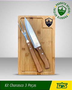 Kit Churrasco 3 Pecas