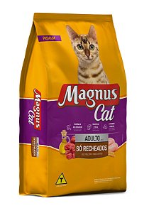 Magnus Cat Premium Gatos Adultos Só Recheados  15kg